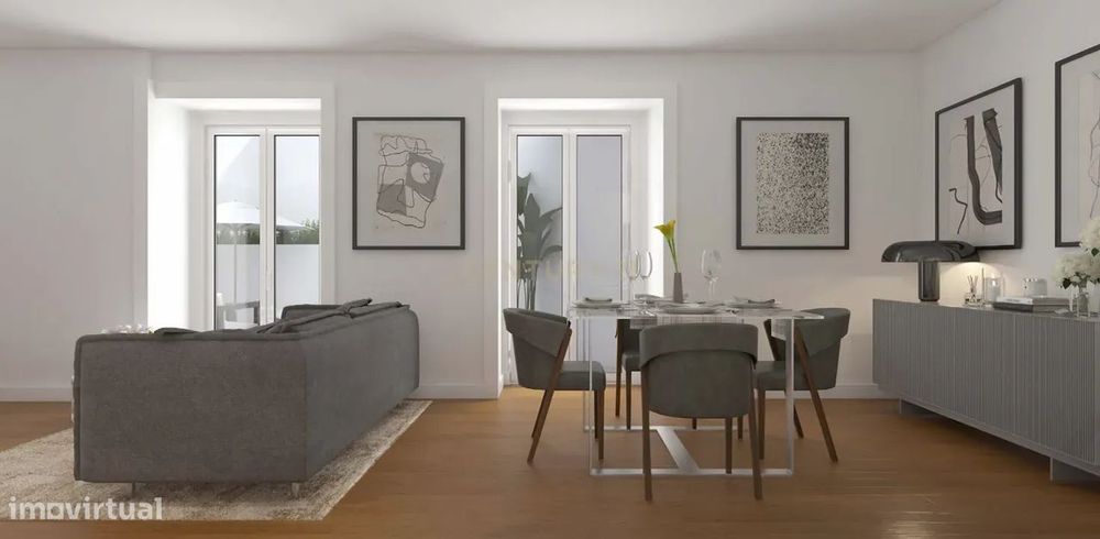 T3 Duplex 202m² com Jardim 25m² em Arroios, Lisboa.