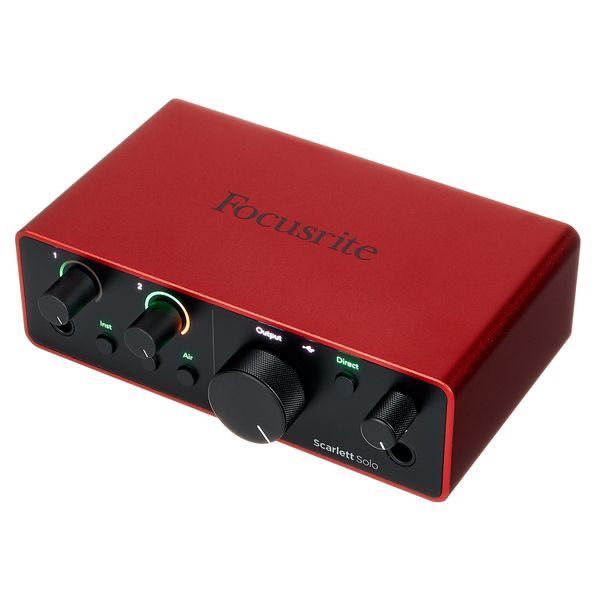 Focusrite Scarlett Solo 4th Gen interfejs USB sklep Bratpol Toruń