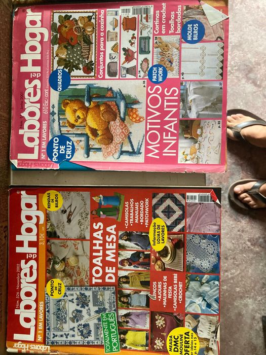 Lavores * Ponto Cruz * Revistas