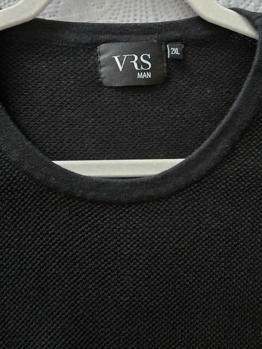 VRS czarna koszulka longsleeve rozmiar XXL długi rękaw