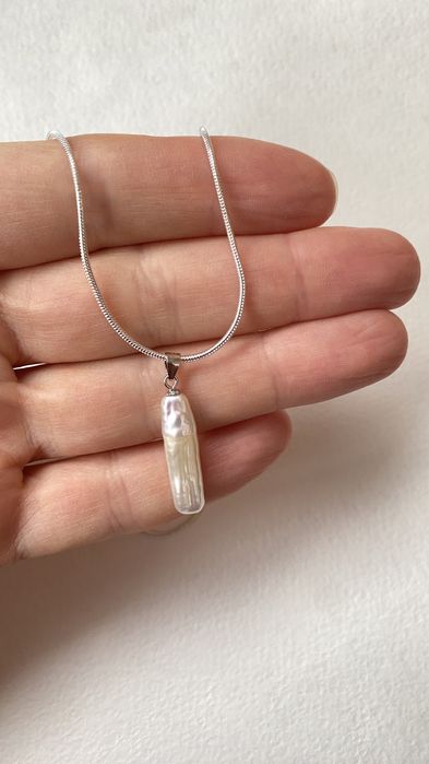 Натуральна перлина срібло