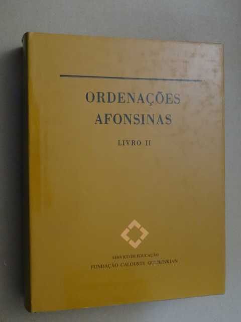 Ordenações Afonsinas - 4 Volumes