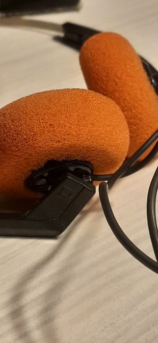 Retro słuchawki do walkmana lata 80-te PRL