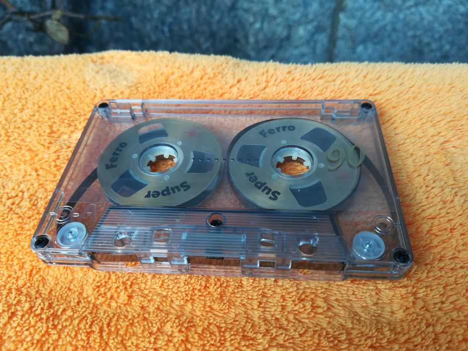 SUPER FERRO Kaseta Magnetofonowa Szpulki PRL