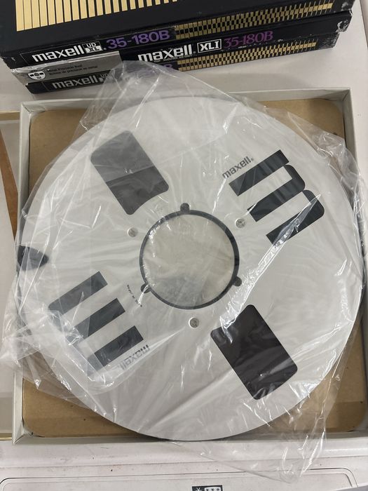 Maxell UD and XL Aluminum Reels and Tape64551971888771123