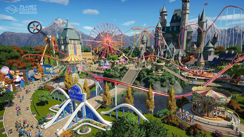 Planet Coaster Xbox One S / Series X - zbuduj wesołe miasteczko
