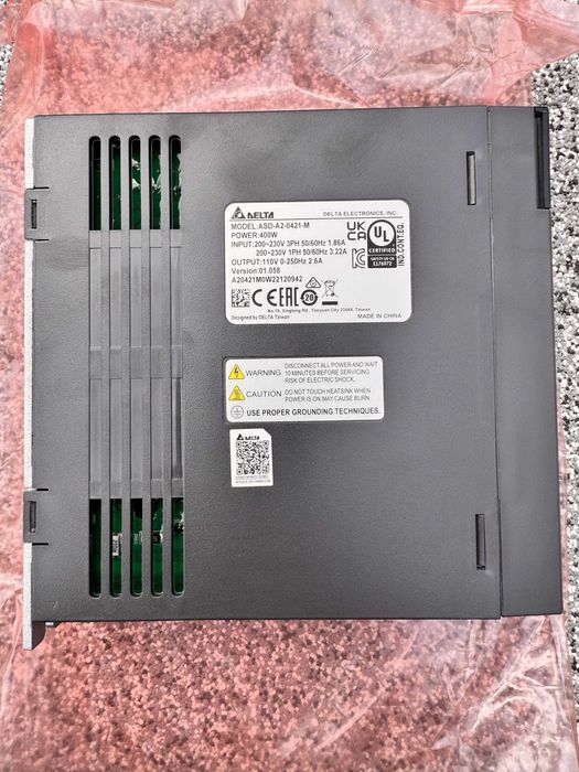 Serwowzmacniacz Delta ASD-A2-0421-M 400W AC 220V ASDA-A2