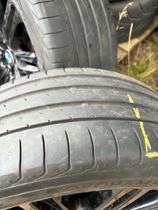Koła BMW G20 19" oryginalne felgi + opony Yokohama 245/40 275/35