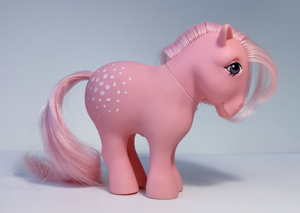 My Little Pony MLP kucyk figurka do czesania G1 vintage Cotton Candy