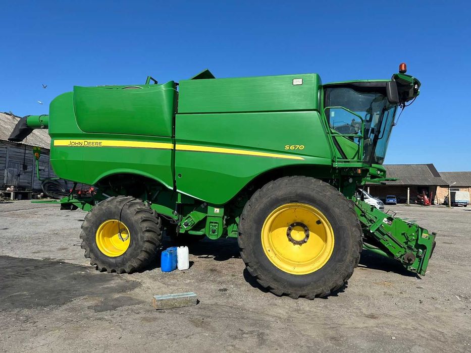 John Deere s670 Жатка7,5м/Ріпаковий стіл/Антена