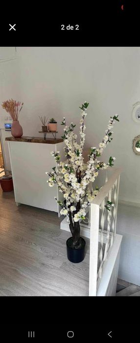Flores de cerejeiras de excelencia artificiais 145 cm  para decorações