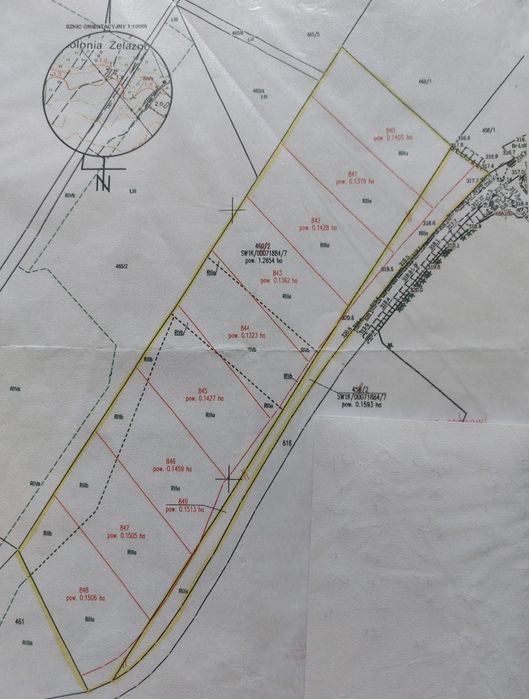 Działki budowlane – Żelazno,  bezpieczna lokalizacja wśród natury