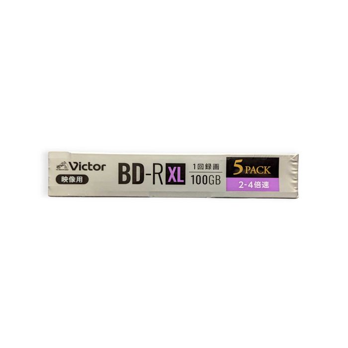 Диски Blu-Ray Victor BD-R XL 100GB упаковка 5шт