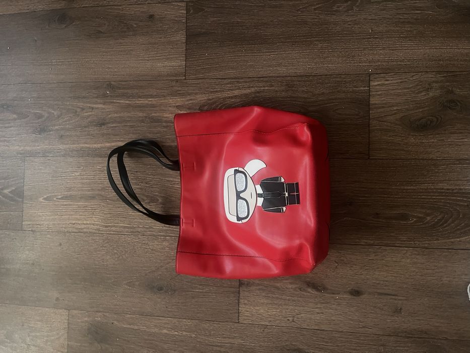 Новая яркая сумка шопер Karl Lagerfeld! Оригинал! Недорооо!