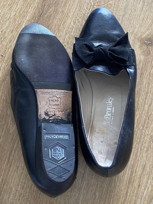 Russell&Bromley półbuty skóra naturalna 39,5