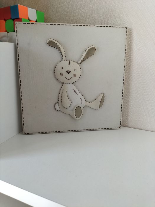 Картина гипсовая лепнина в детскую комнату оригинальная картина