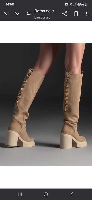 Botas Bamburi de cano alto