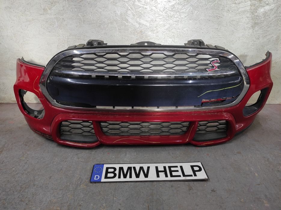 Бампер Ф55 Ф56 F57 Mini cooper S JCW F55 John Cooper Works Передній