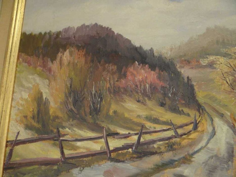 Obraz, olejny piękny ,,Droga "