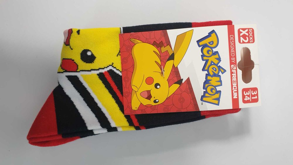 2 x Freegun skarpety 31/34 pokemon 2 pak pokemon