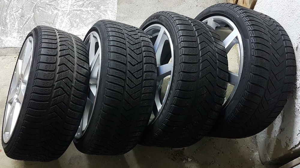Jantes 18 AMG originais 8,5J18 ET54 . Acabamento "high-sheen" + Pneus