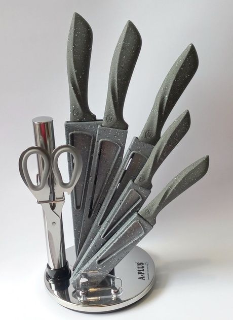 Новий набір ножів A-Plus — 7 предметів, високоякісна сталь