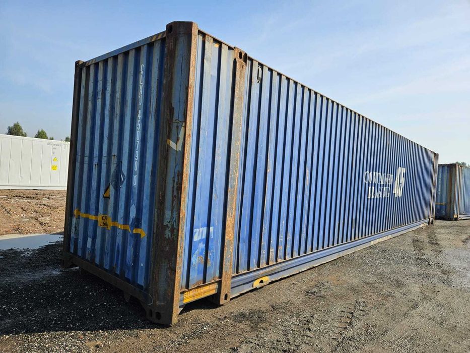 Kontenery 45'HCPW, używane, sprawne - 33 Europalety Kontener morski
