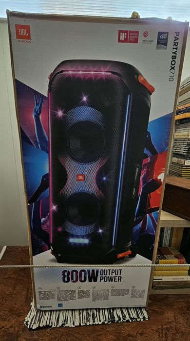 JBL PartyBox 710 – 800W RMS – Como Nova + Garantia