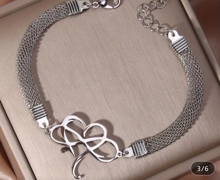 Bransoletka stal nierdzewna