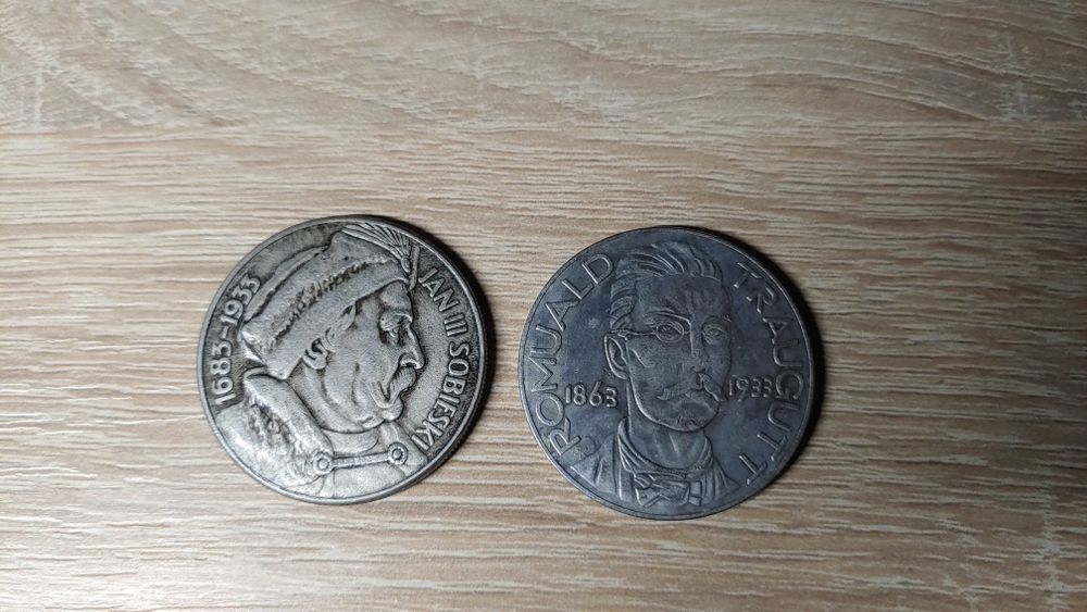 KOPIE 10zl Romuald Traugutt i 10zl Jan III Sobieski