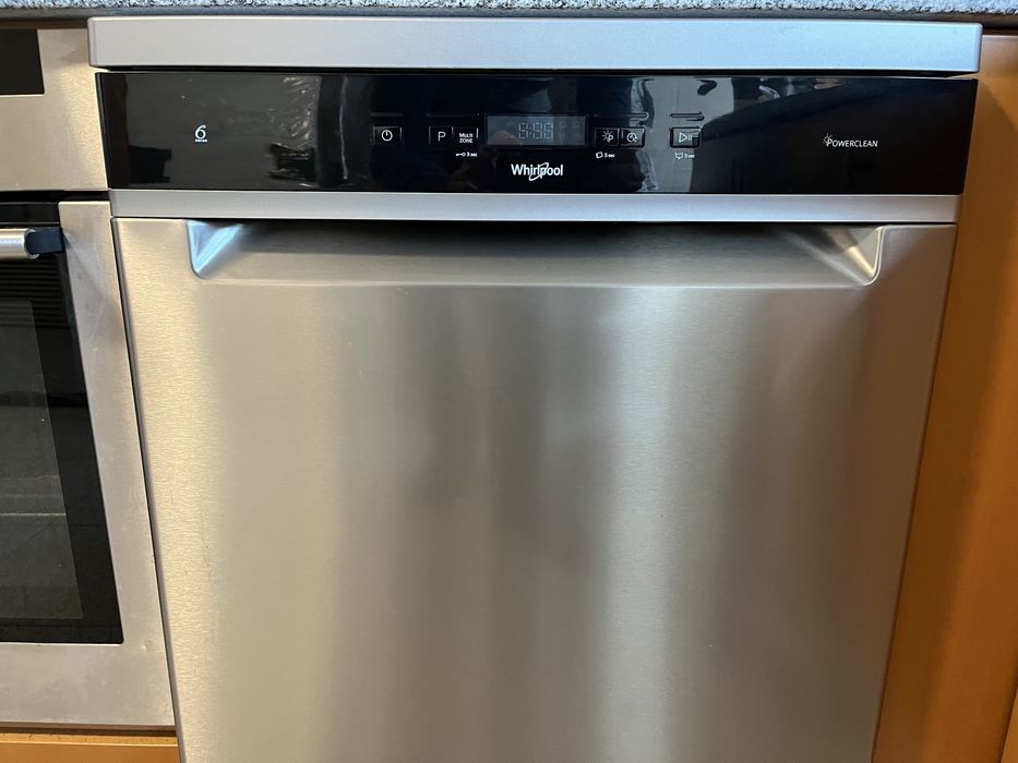 Máquina Loiça Whirlpool WFC3C26PX 14 Conjuntos Cinzenta