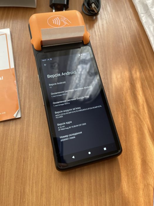 POS-термінал Telpo M1 android 12 tapxphone monobank nfc платіжний терм