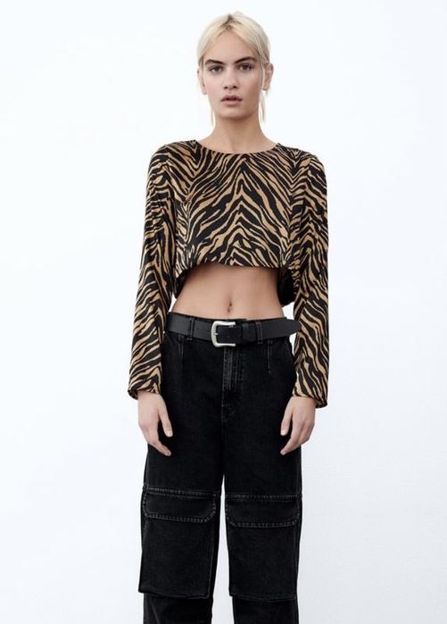 Топ укороченный Zara