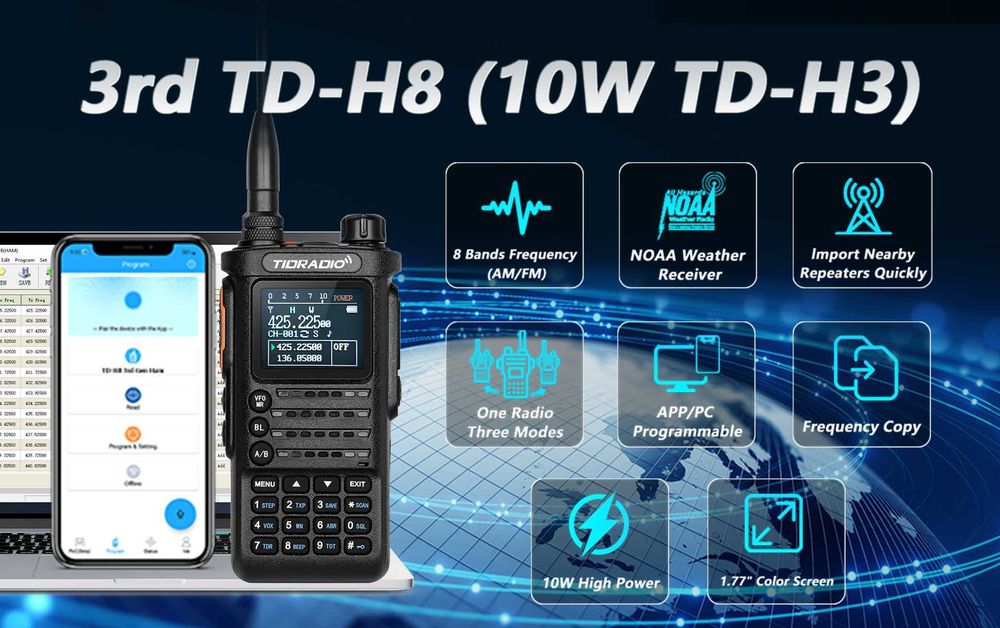 Tidradio TD-H8 10w