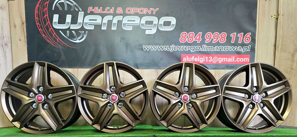 NOWE ALUFELGI FIAT Ducato Maxi - 18x5x130 - Wzmacniane 1400 kg