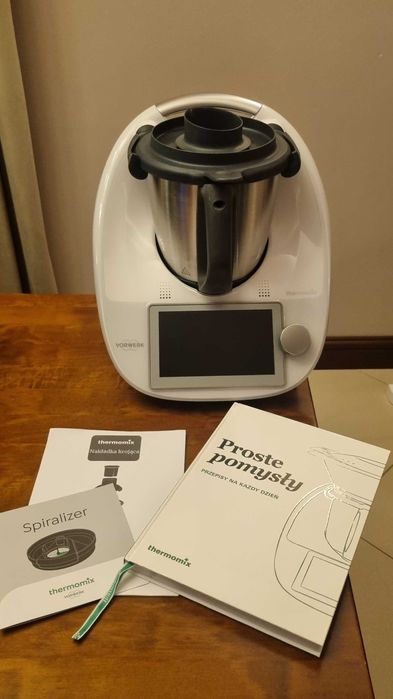 Thermomix TM6 duży zestaw + książka
