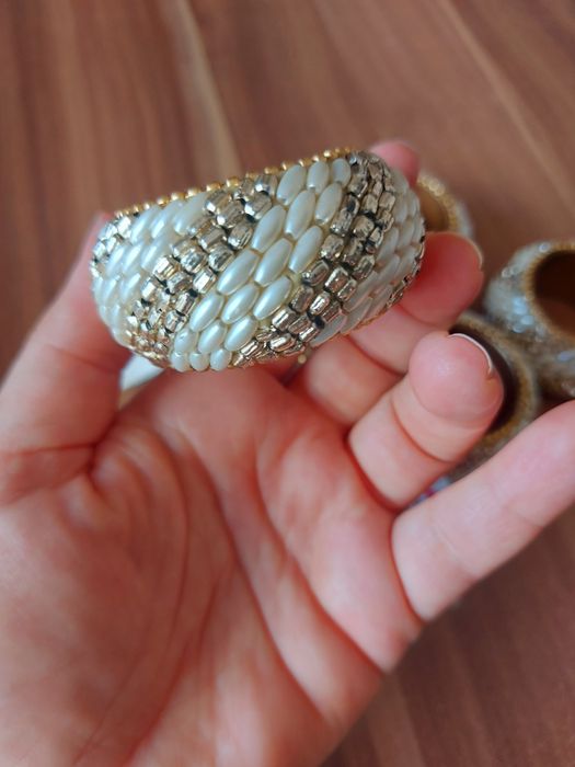 Porta-guardanapos dourados