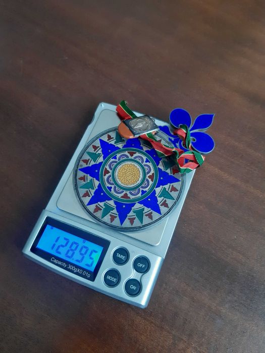 Rosa dos Ventos em prata (Portugal) 1993