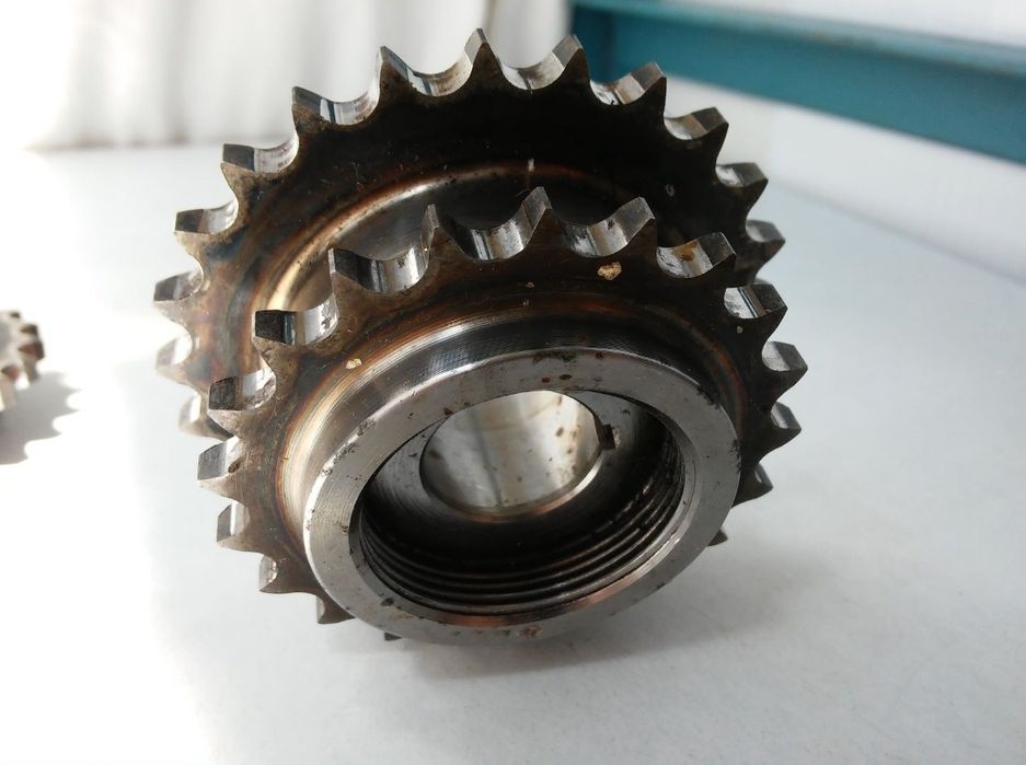 Здвоєна зірочка, зубатка приводна | Без зносу | Мотоцикл, мопед