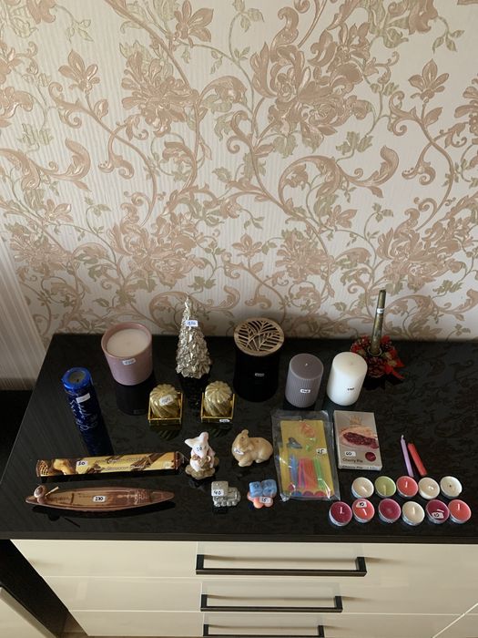 Ароматичні декоративні свічки