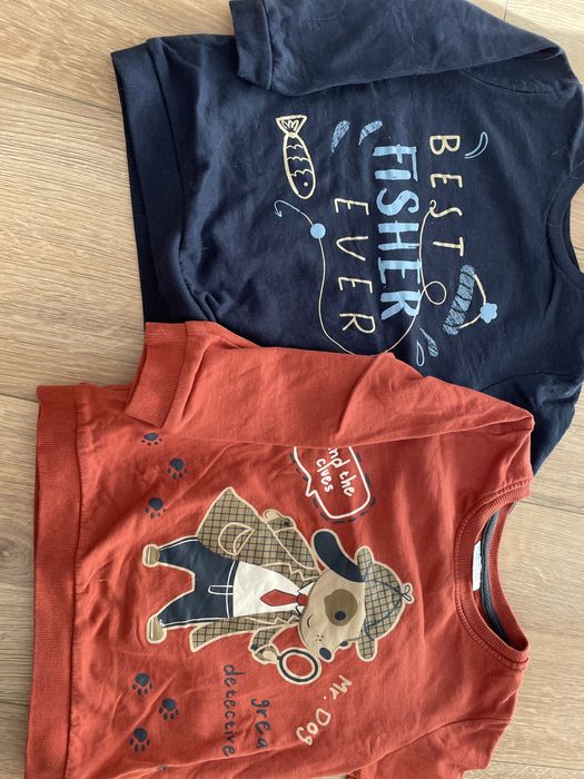 2 bluzy rozm. 98 stan bardzo dobry