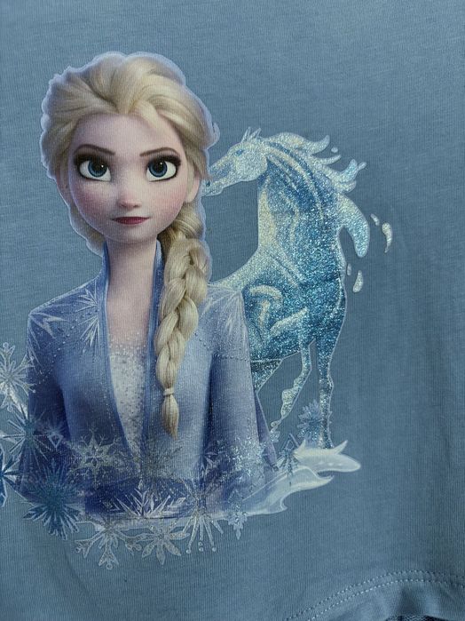 Elsa, Elza, Frozen, Kraina Lodu 2 sukienki 116 122