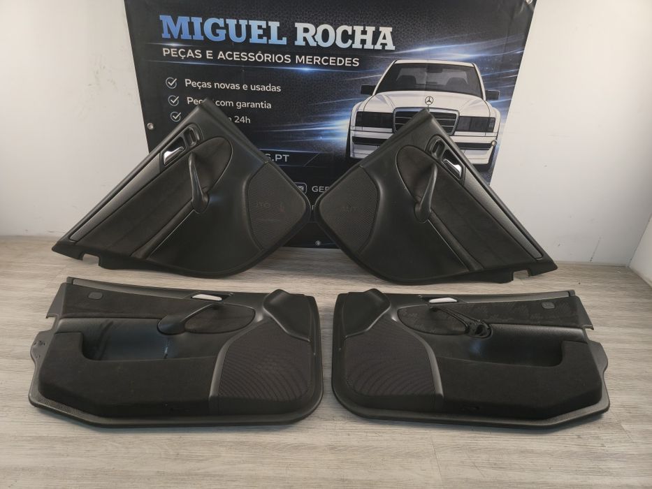 Conjunto de bancos e forras Mercedes C W203 Avantgarde