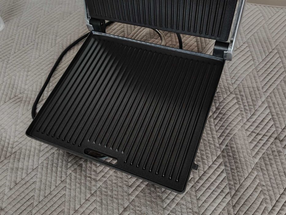 Duży XXL 2w1 Opiekacz do kanapek panini i grill kontaktowy 2000W (XXL)