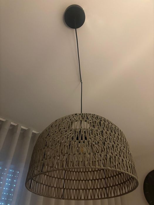 Candeiro de Teto Palhinha