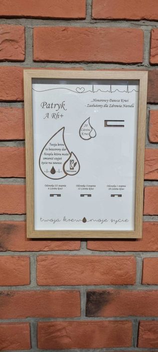 Ekspozytor na odznaki HDK