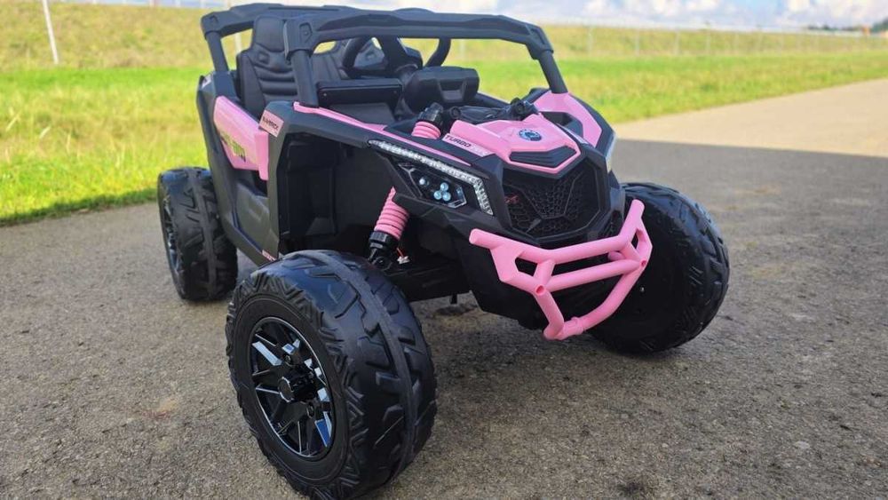Auto na akumulator. CAN-AM Maverick 24V Pojazd dla Dzieci 4x200W 800W.