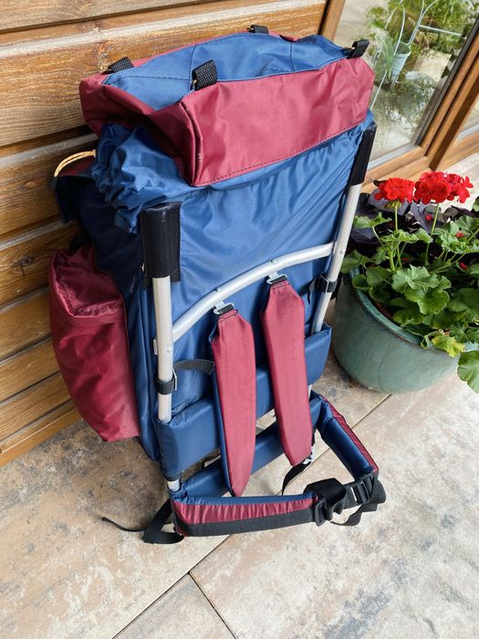 Plecak na stelażu turystyczny polski polska produkcja raz uzyty