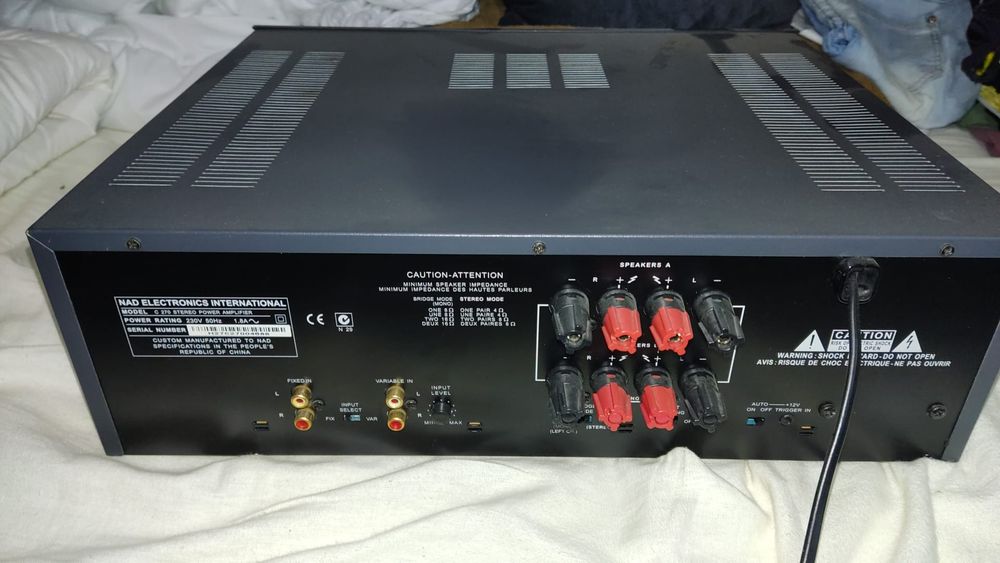 Końcówka wzmacniacz mocy nad c270 272 dual mono