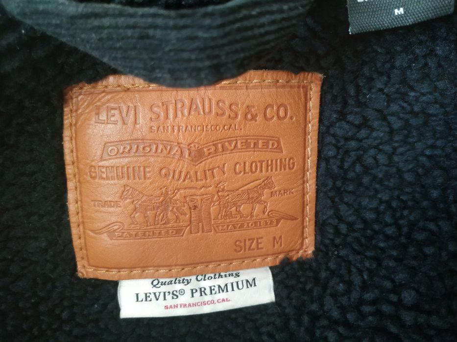 Вельветовая куртка шерпа Levis Premium p.M